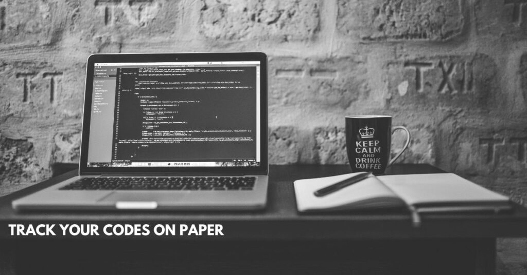 Track Your Codes on Paper