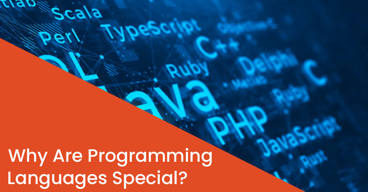 Why Are Programming Languages Special?